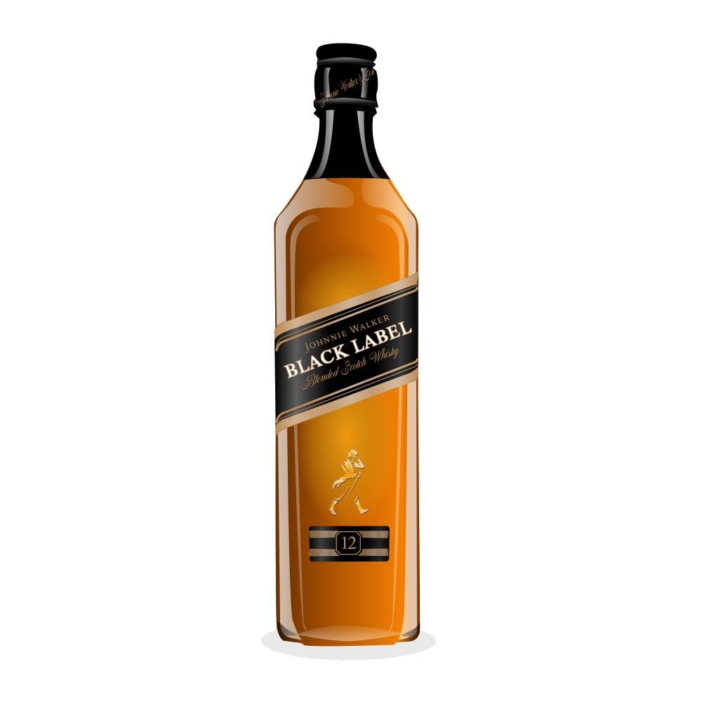 JW BLACK 12 Y.O. 35 CL